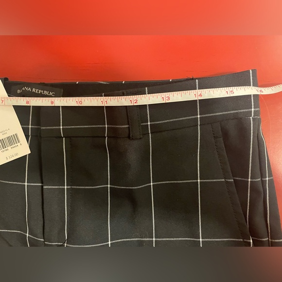 Banana Republic Ryan Slim Straight-fit Washable Windowpane Pants - Picture 11 of 11